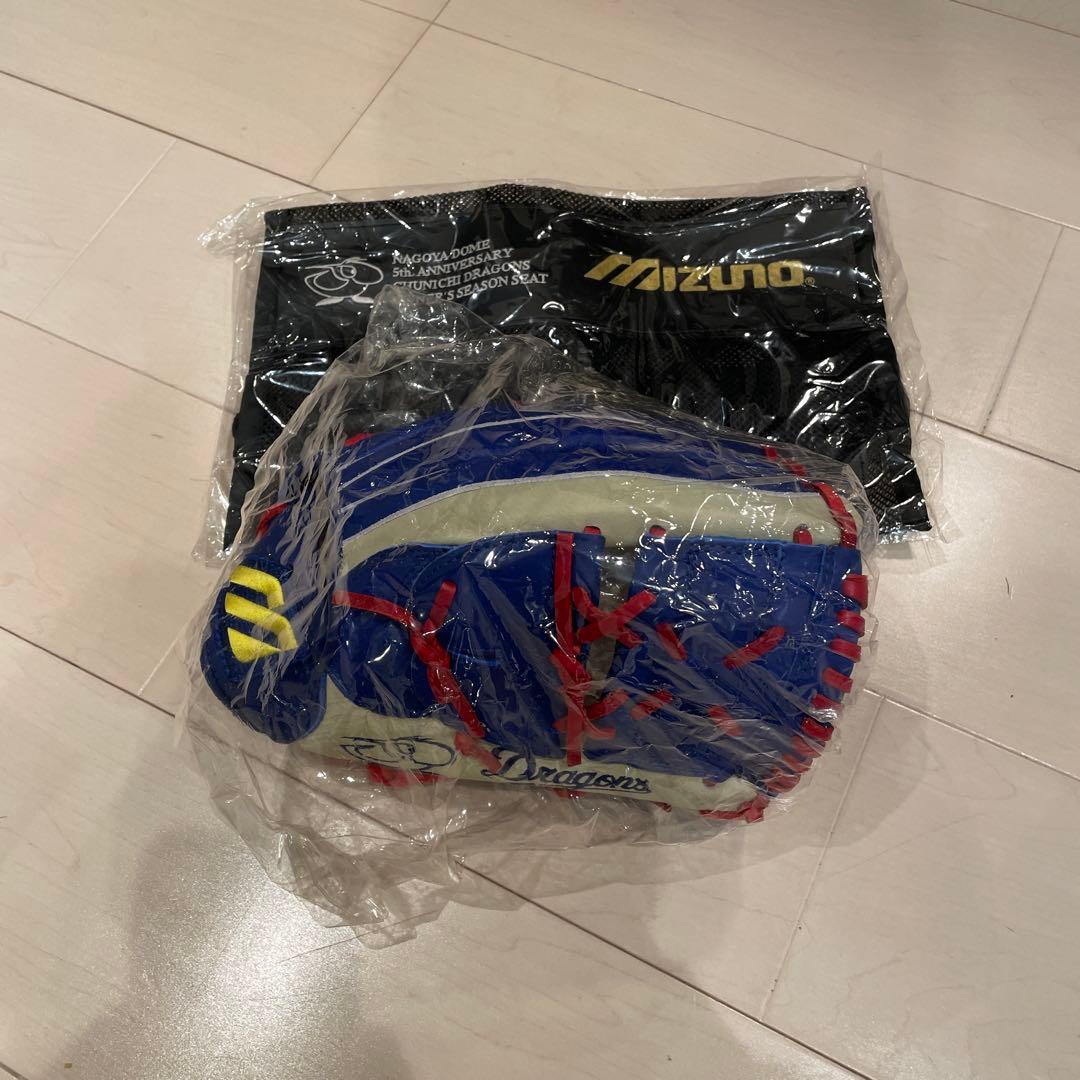 値下げ　即購入可能ビックM Mizuno 中日ドラゴンズ　グローブ サイン刻印