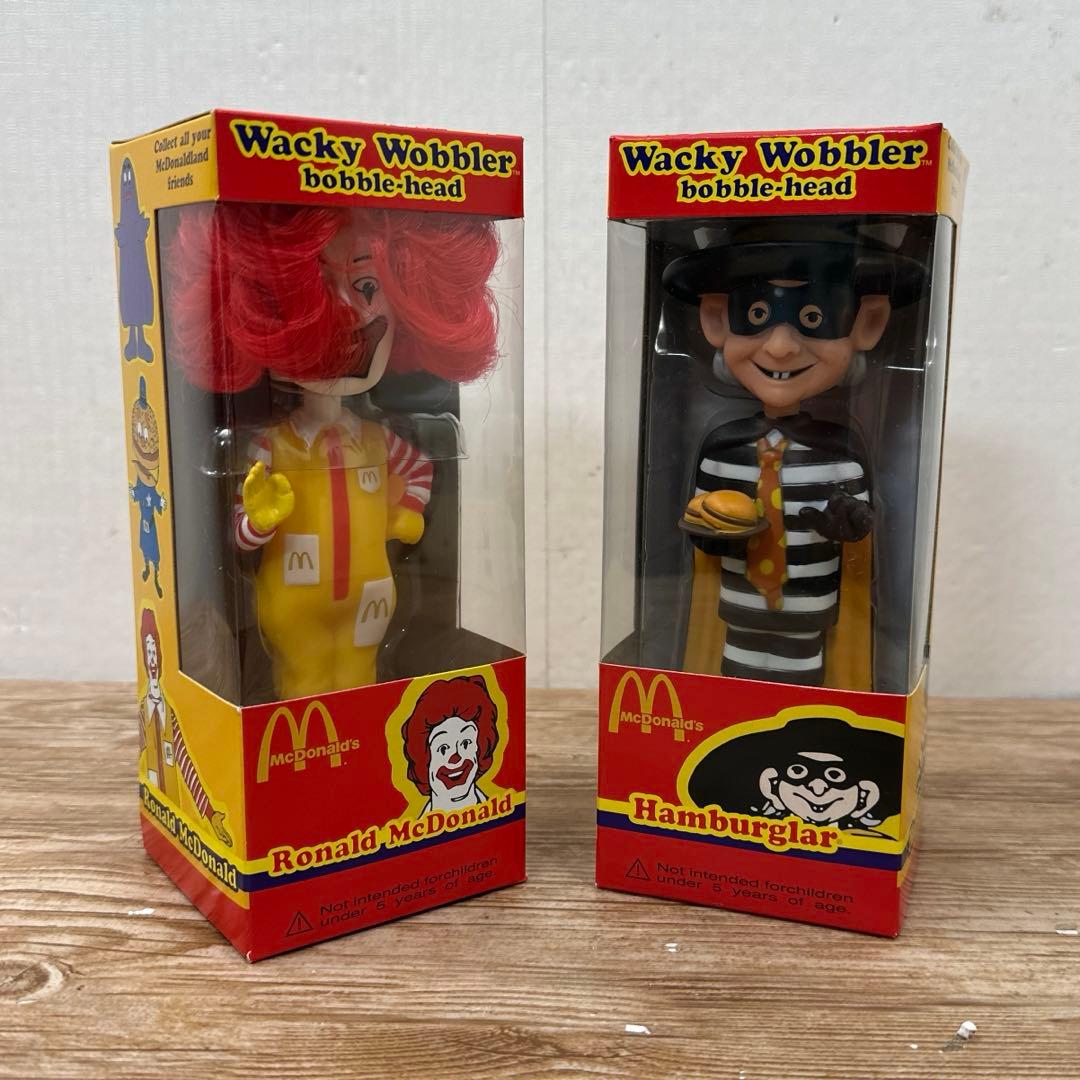 ロナルド・マクドナルド & ハンバーグラー ボブルヘッド
