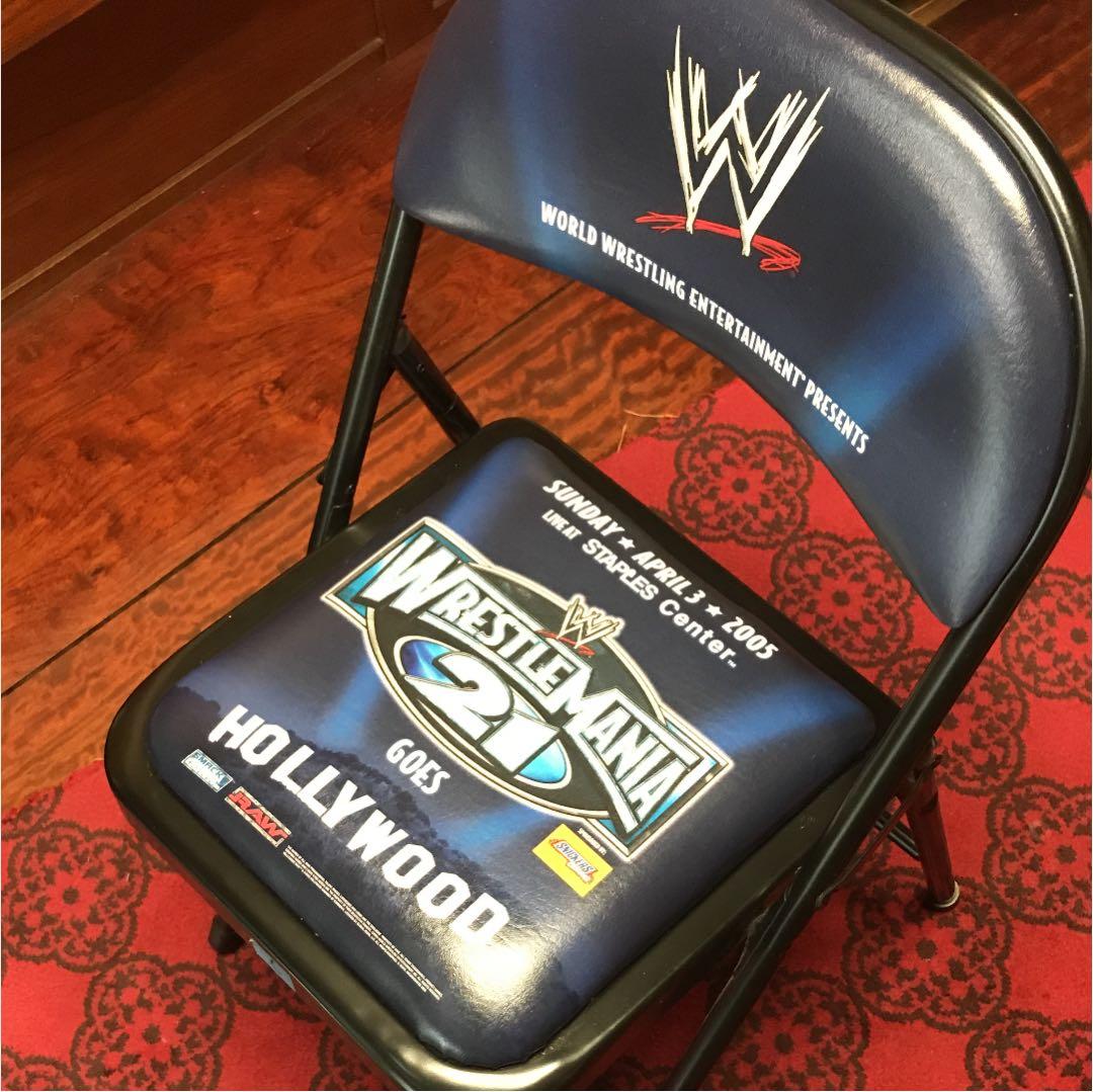 WWE WrestleMania 21 特別リングサイド パイプ椅子
