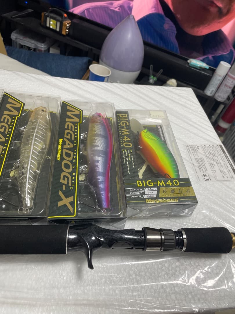 メガバスオロチF8-78DG＆メガバスビッグベイト５個