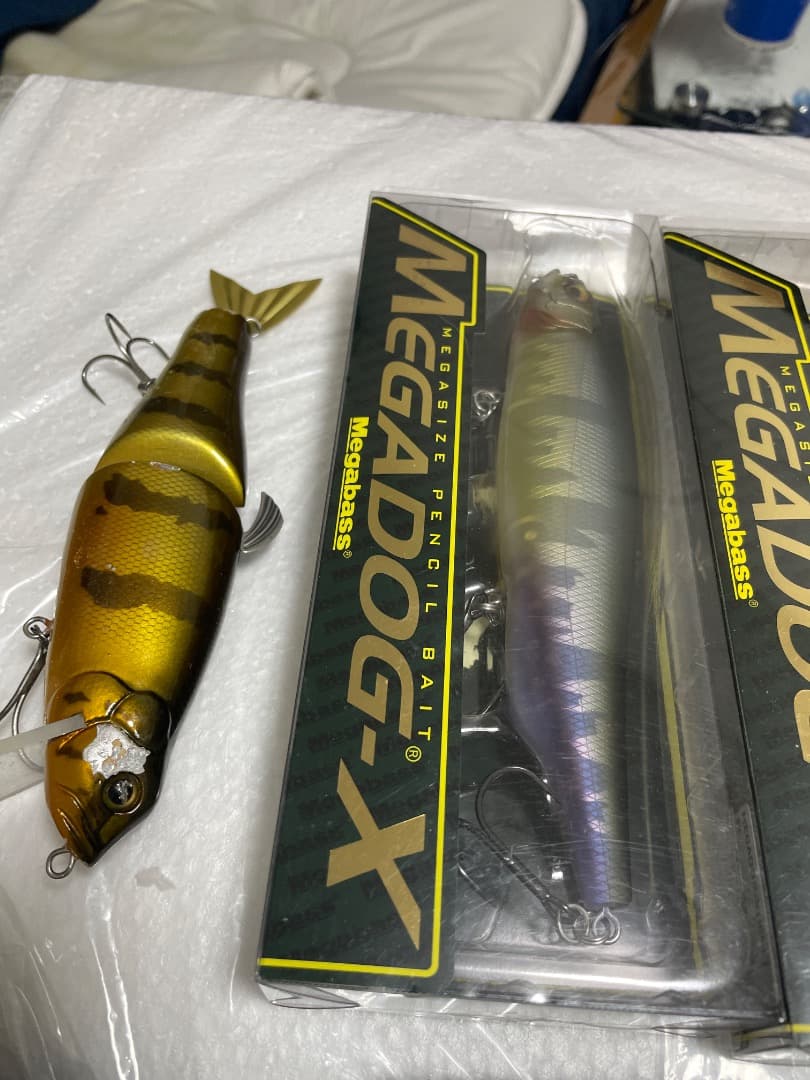 メガバスオロチF8-78DG＆メガバスビッグベイト５個