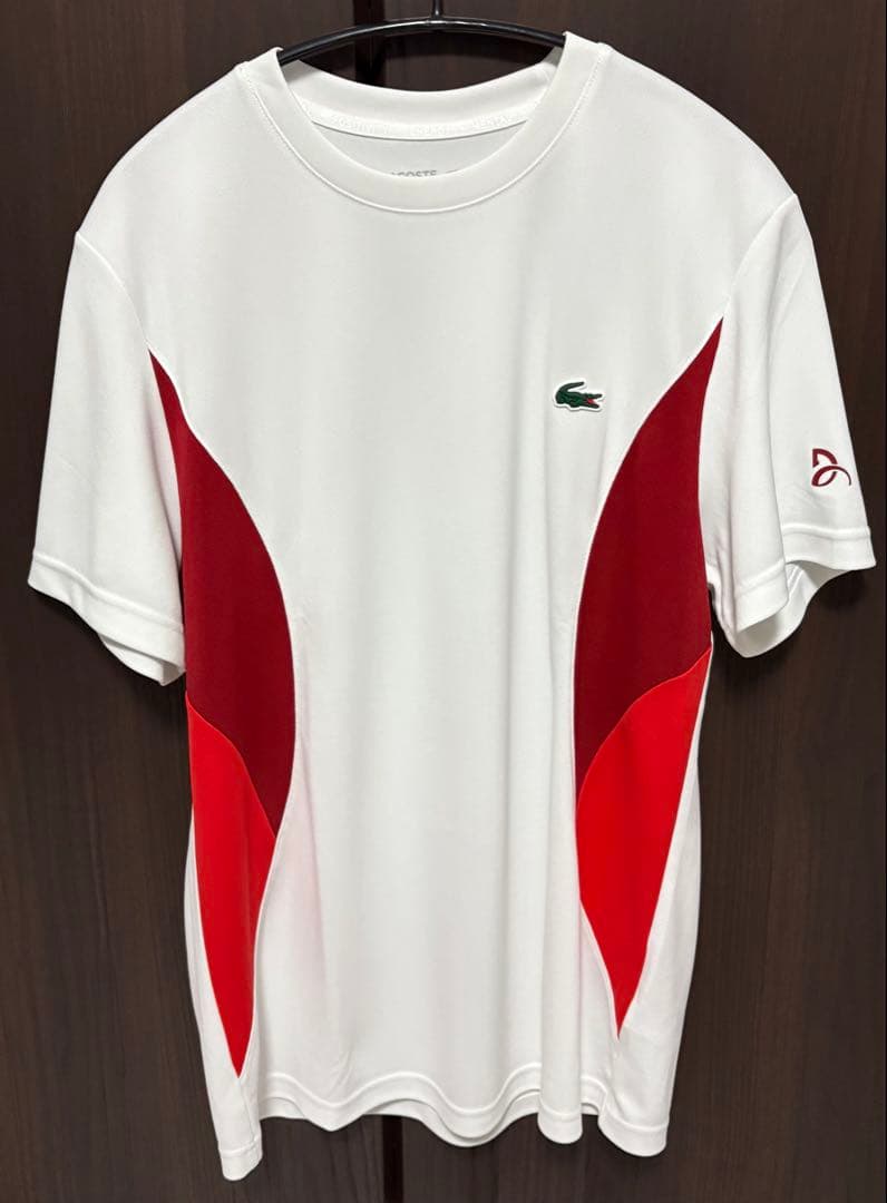 ラコステ★テニス★ サイド切り替えウルトラドライTシャツ★ジョコビッチ★4-M