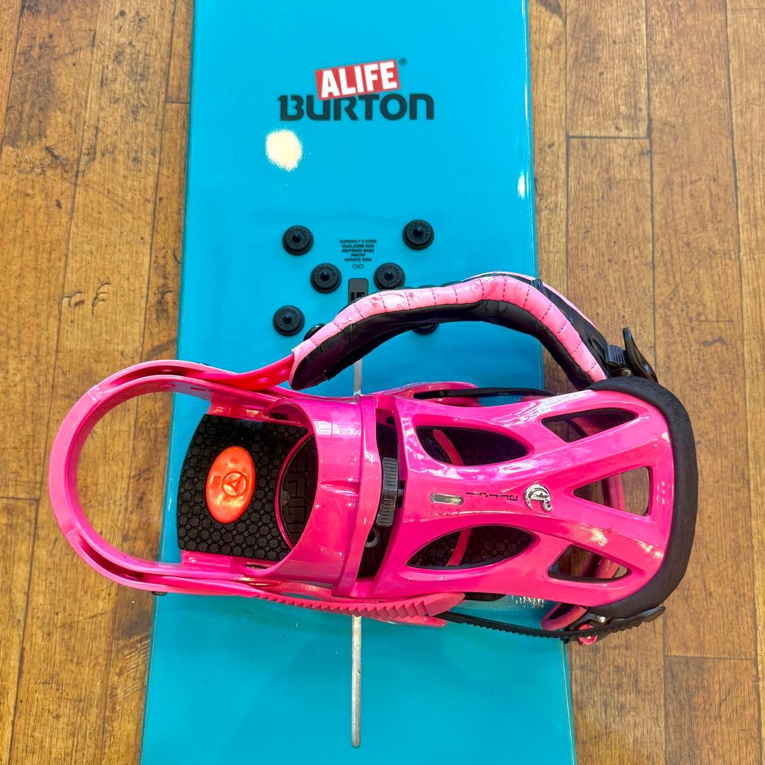 送込！Burton ALIFE 162 バートン スノーボード 3点セット