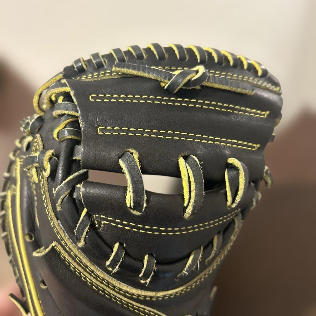 美品　タマザワ　硬式　キャッチャーミット　TC-20S ブラック