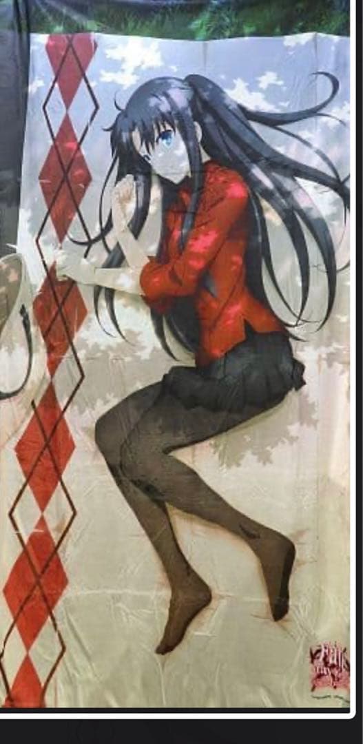 超ビッグ布ポスター　遠坂凛(ロンドンver.) Fate/stay night