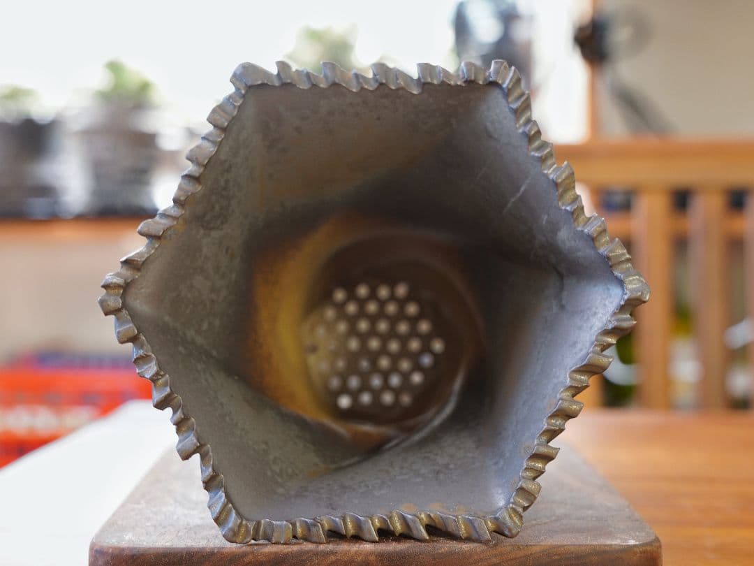 植木鉢 ハンドメイド 陶器鉢 塊根植物 アガべ XLサイズ A-673-4
