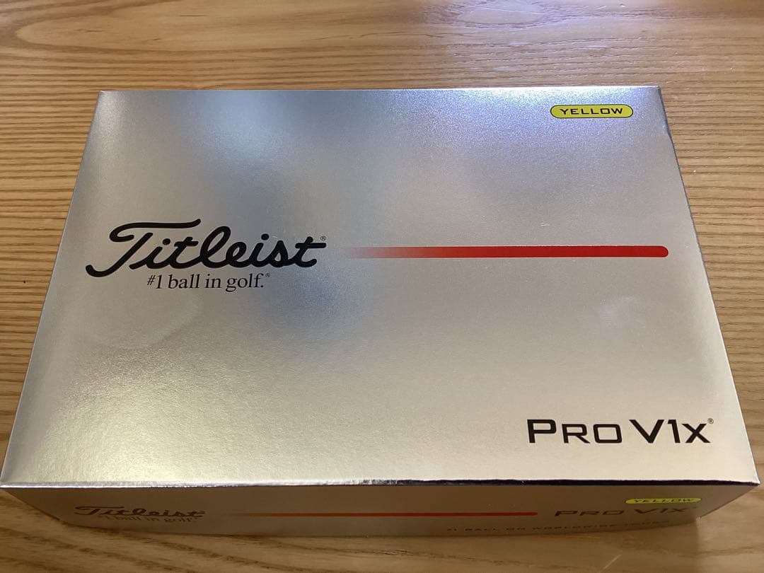 タイトリストPro V1x イエロー