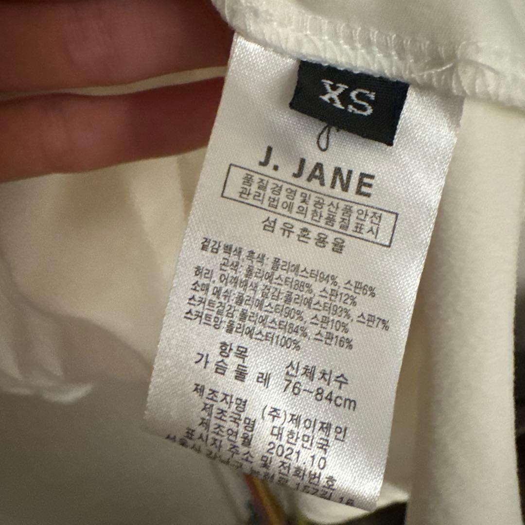 j.jane ホワイト 長袖 ワンピース ゴルフ
