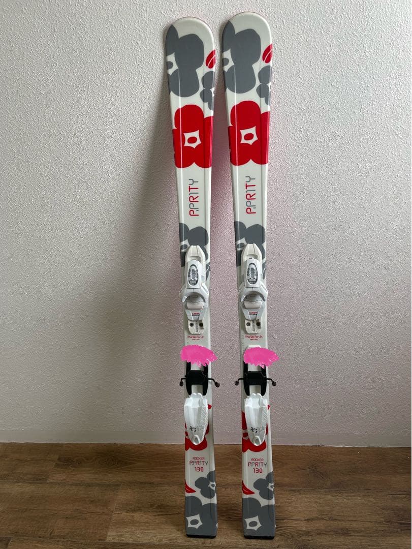 P.PRITY スキー板 130cm 花柄