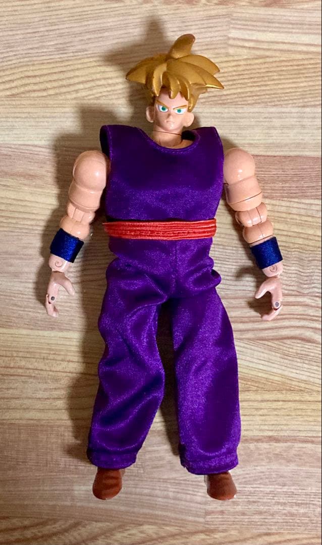【希少】ドラゴンボールZ フルアクションポーズ 孫悟飯 フィギュア 日本製