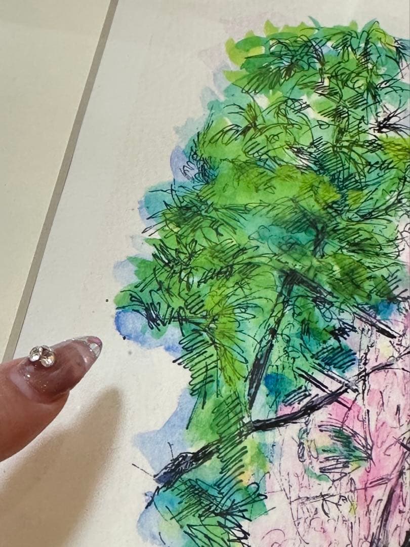 【小阪謙造】絵画 同志社大学のアーモスト館