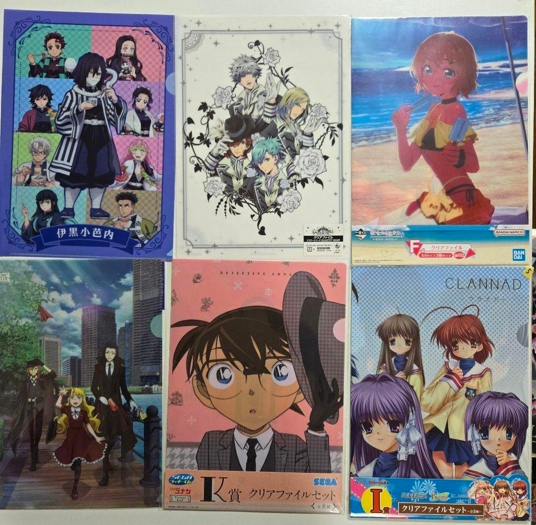 アニメグッズ キャラクターグッズ クリアファイル まとめ売り 260枚以上