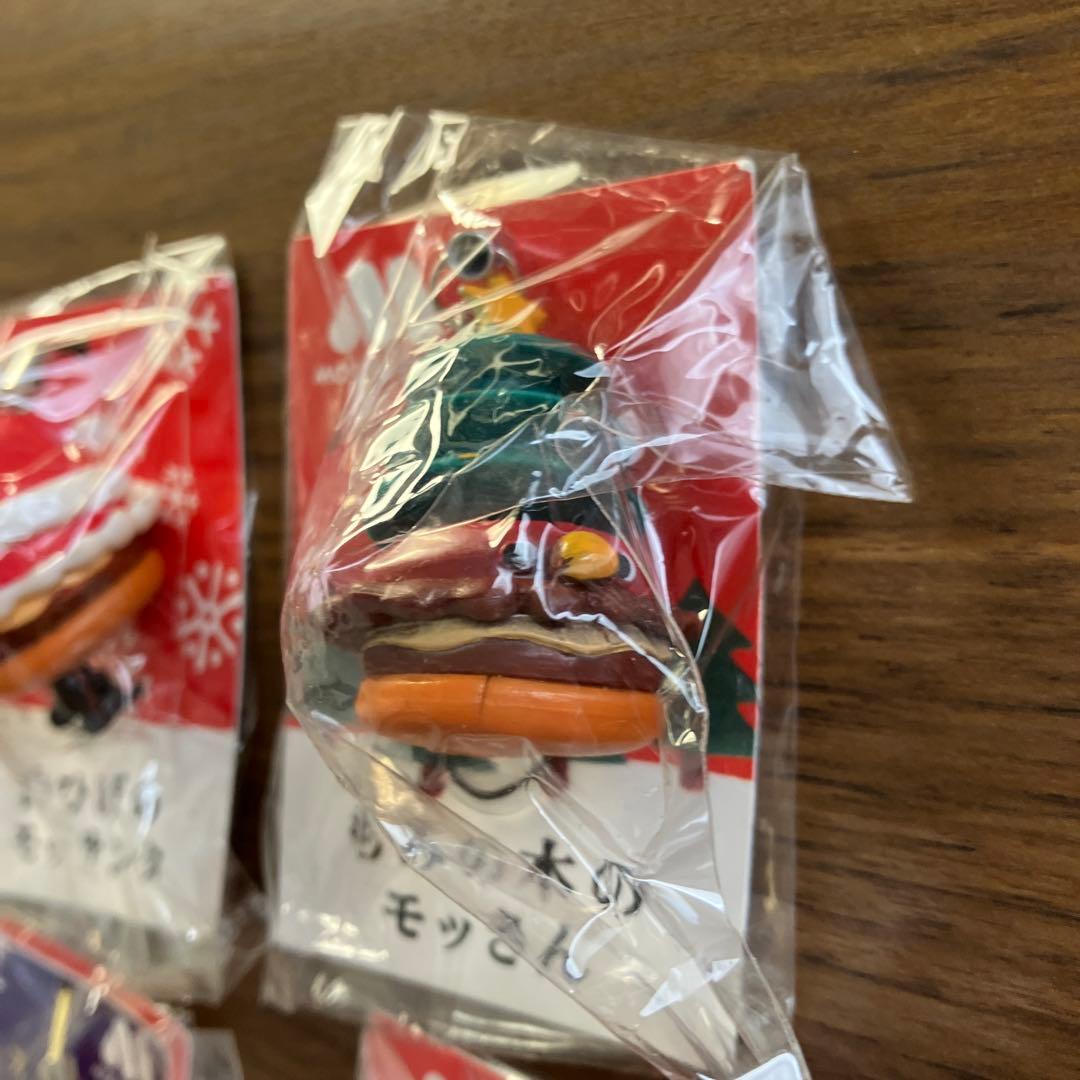 【レア】モスバーガー オリジナルマスコット ストラップ 6個セット