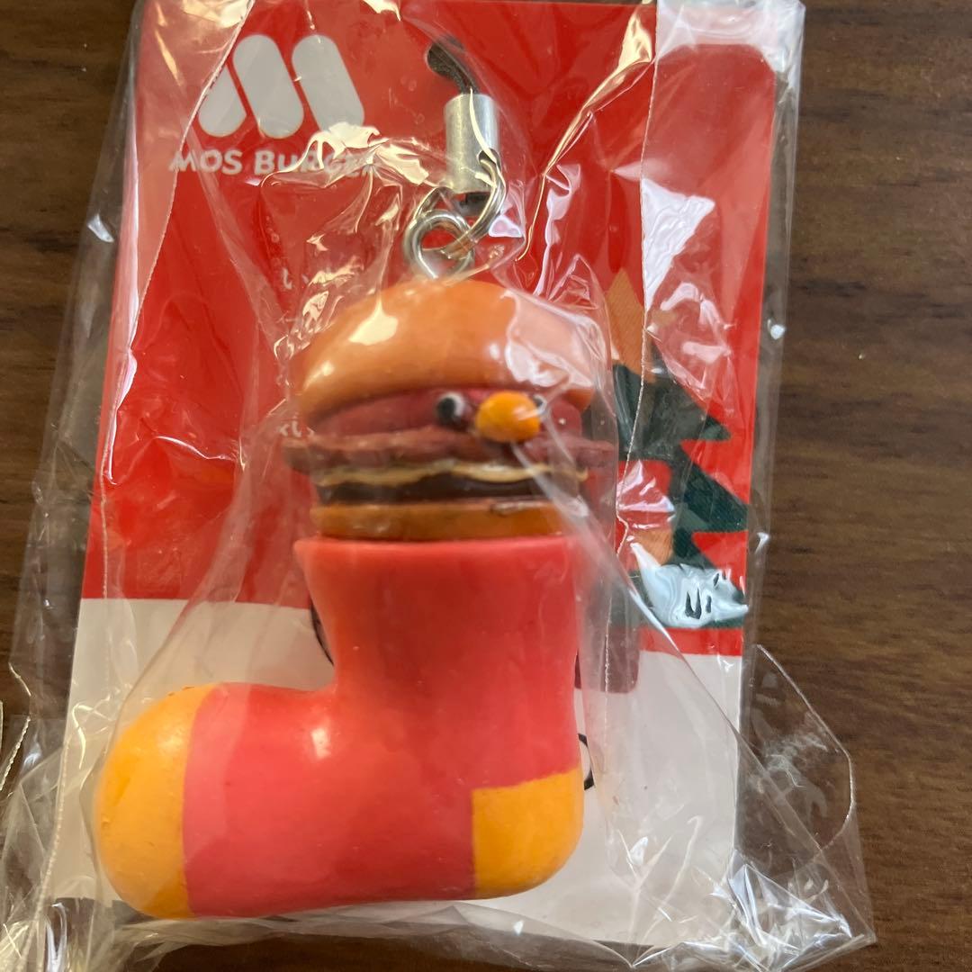 【レア】モスバーガー オリジナルマスコット ストラップ 6個セット