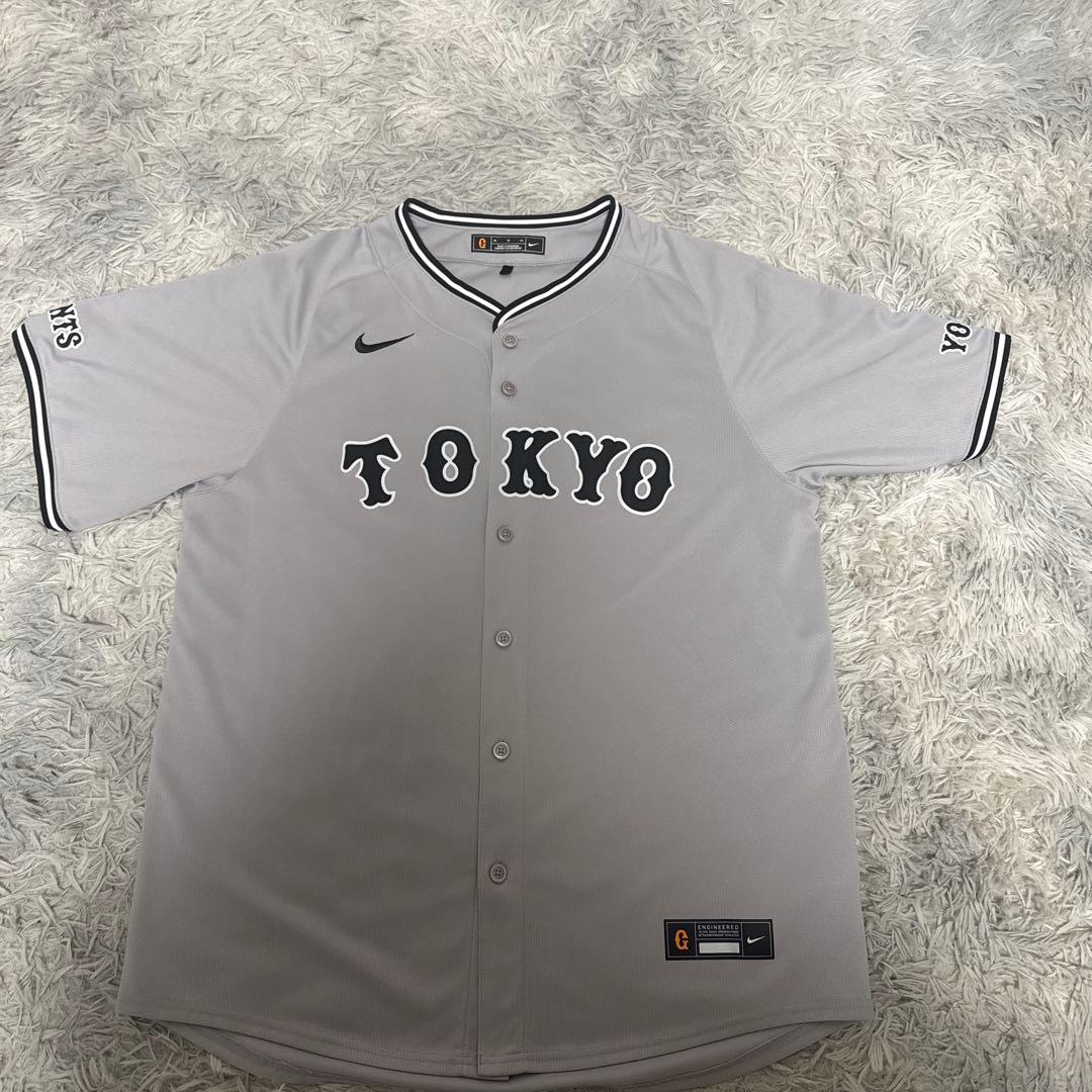 読売ジャイアンツ長野久義 ユニフォーム NIKE製 XLサイズ ビジター グレー