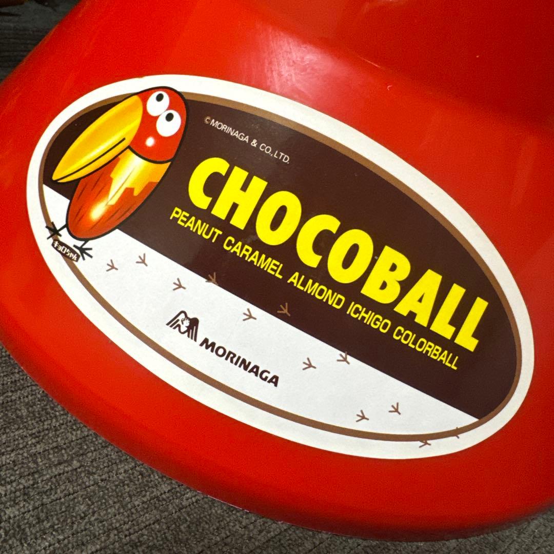 森永チョコボール　スツール　赤い椅子　非売品