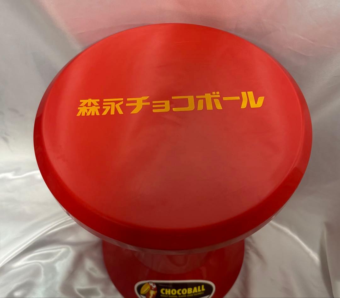 森永チョコボール　スツール　赤い椅子　非売品