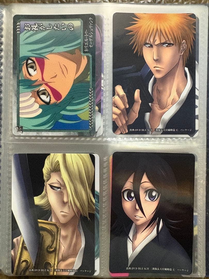 BLEACH クリアコレクション4 全84種 フルコンプ 箔押しサイン入り有