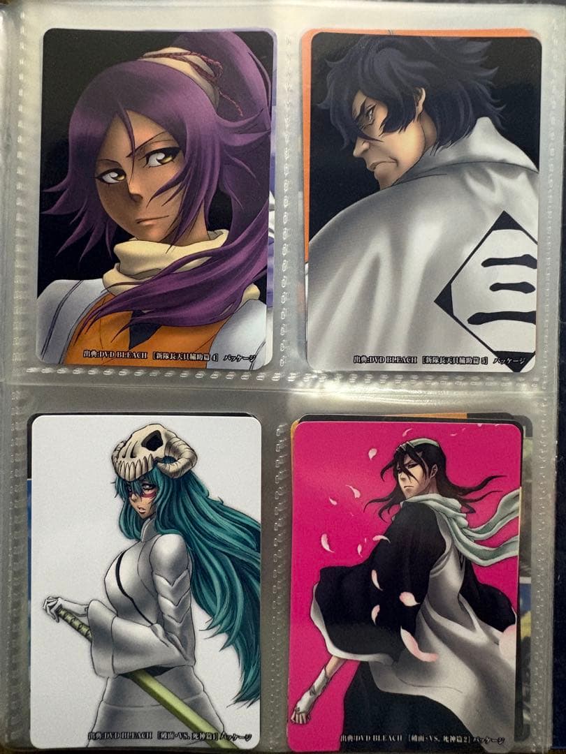 BLEACH クリアコレクション4 全84種 フルコンプ 箔押しサイン入り有