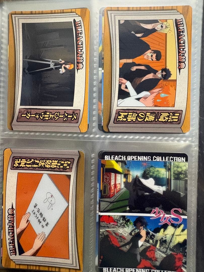BLEACH クリアコレクション4 全84種 フルコンプ 箔押しサイン入り有