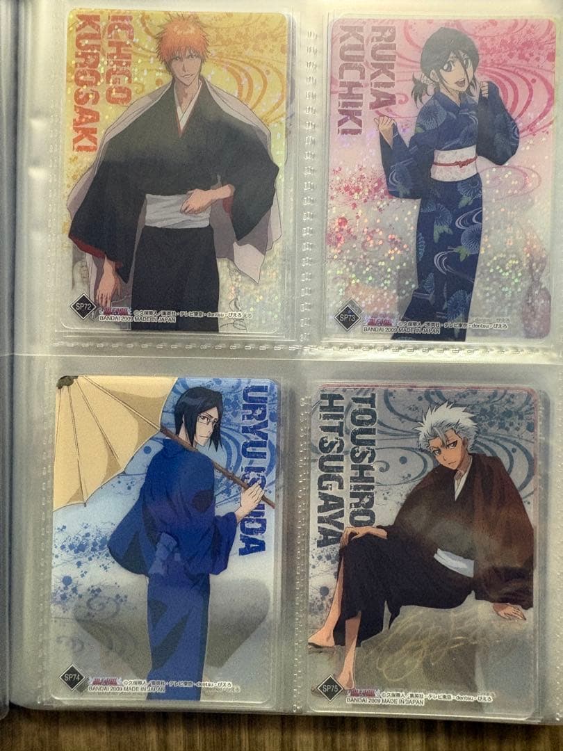 BLEACH クリアコレクション4 全84種 フルコンプ 箔押しサイン入り有