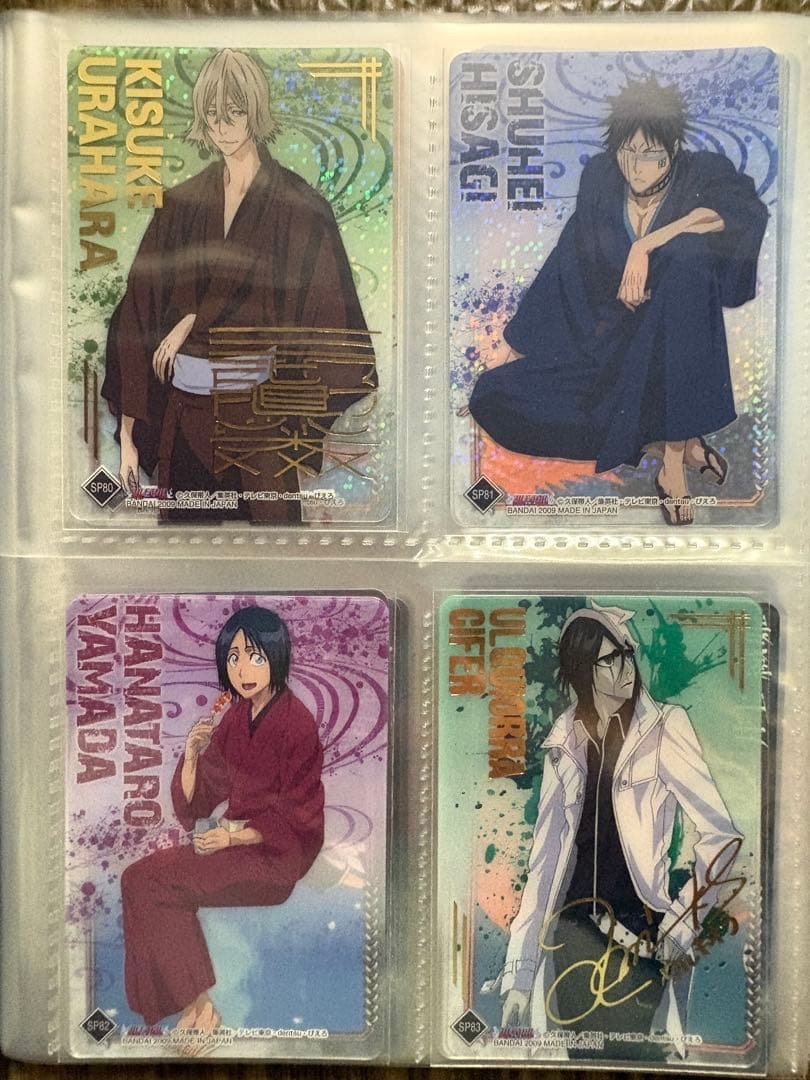 BLEACH クリアコレクション4 全84種 フルコンプ 箔押しサイン入り有