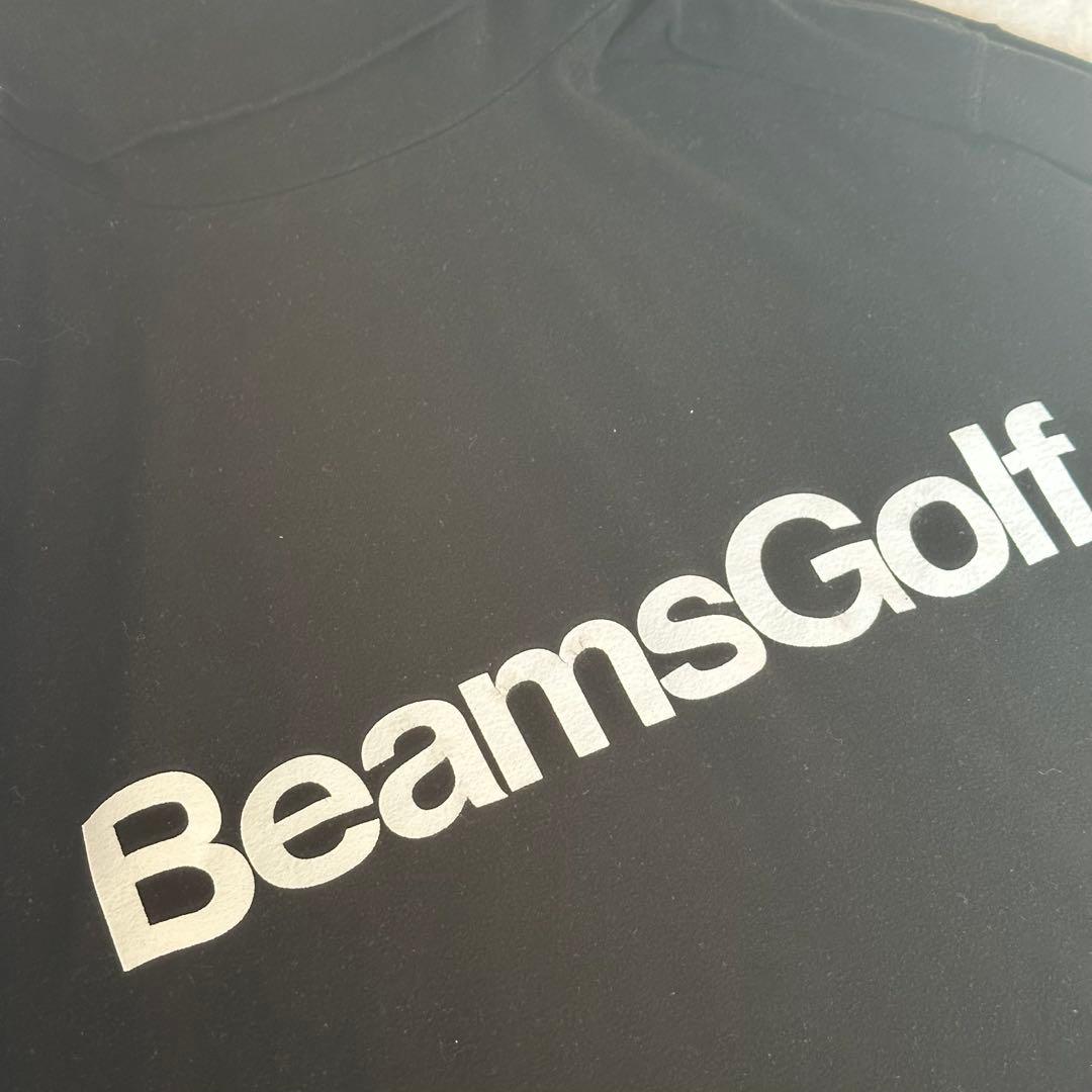 BEAMS GOLF プレミアム ウォーム タートルネック シャツ ブラック L
