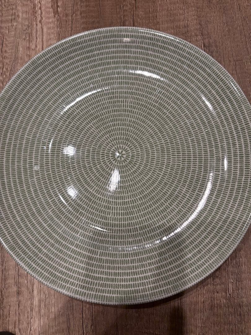 アラビア 24h Avec アベック グリーン　プレート　北欧 26cm