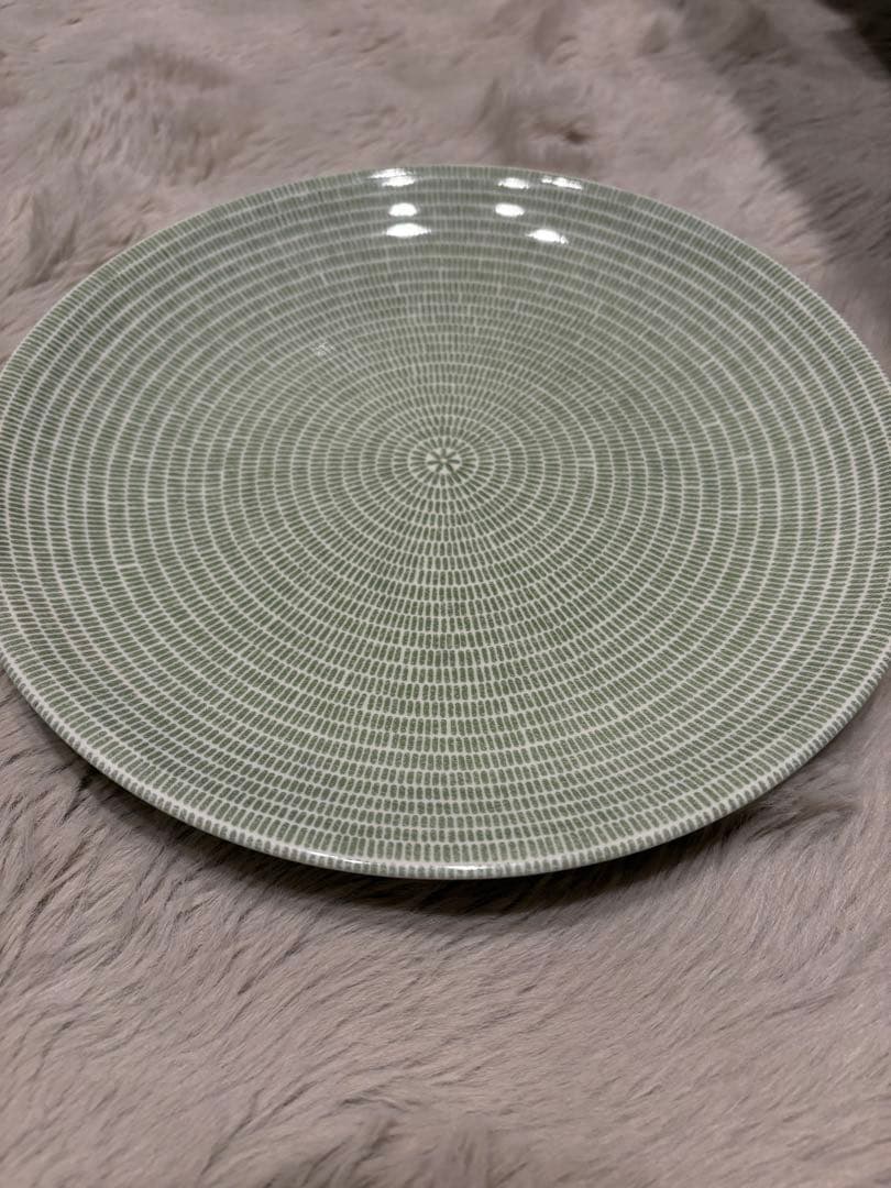 アラビア 24h Avec アベック グリーン　プレート　北欧 26cm