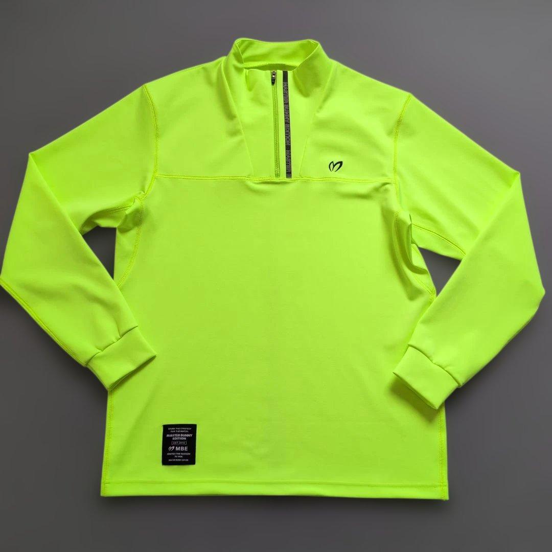 【極美品】マスターバニーエディションゴルフ　ハーフジップモックネック　XL