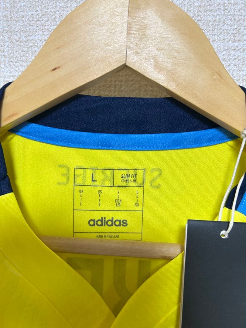 【正規品】ギョケレシュ スウェーデン代表 ホームユニフォーム adidas