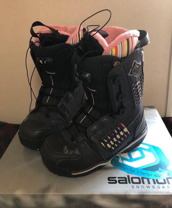 ☆ salomon スノーボード ブーツ レディース   23.5cm  新品☆