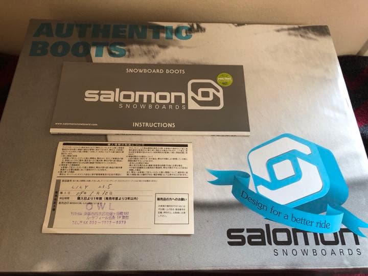 ☆ salomon スノーボード ブーツ レディース   23.5cm  新品☆