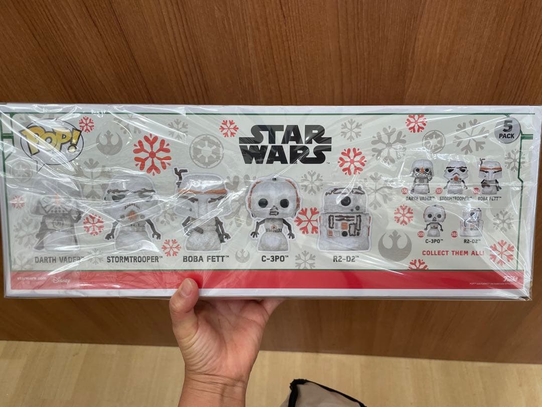 Funko Pop! スター・ウォーズ 雪だるまフィギュア 5体セット