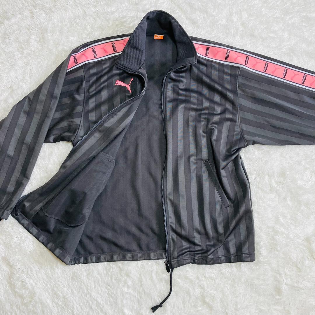 美品✨希少 PUMA ジャージ 上下 セットアップ グレー×ピンク サイズSS