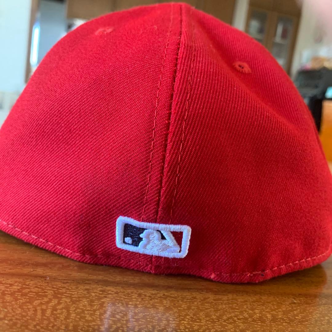 【新品未使用タグ付き】大谷翔平エンゼルス Mサイズ　ユニフォーム キャップセット