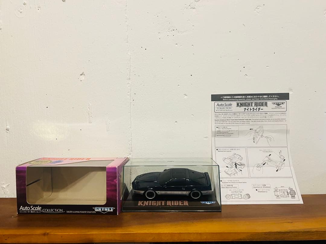 KNIGHT RIDER フロントキャスナー付き ミニッツレーサー用ボディセット