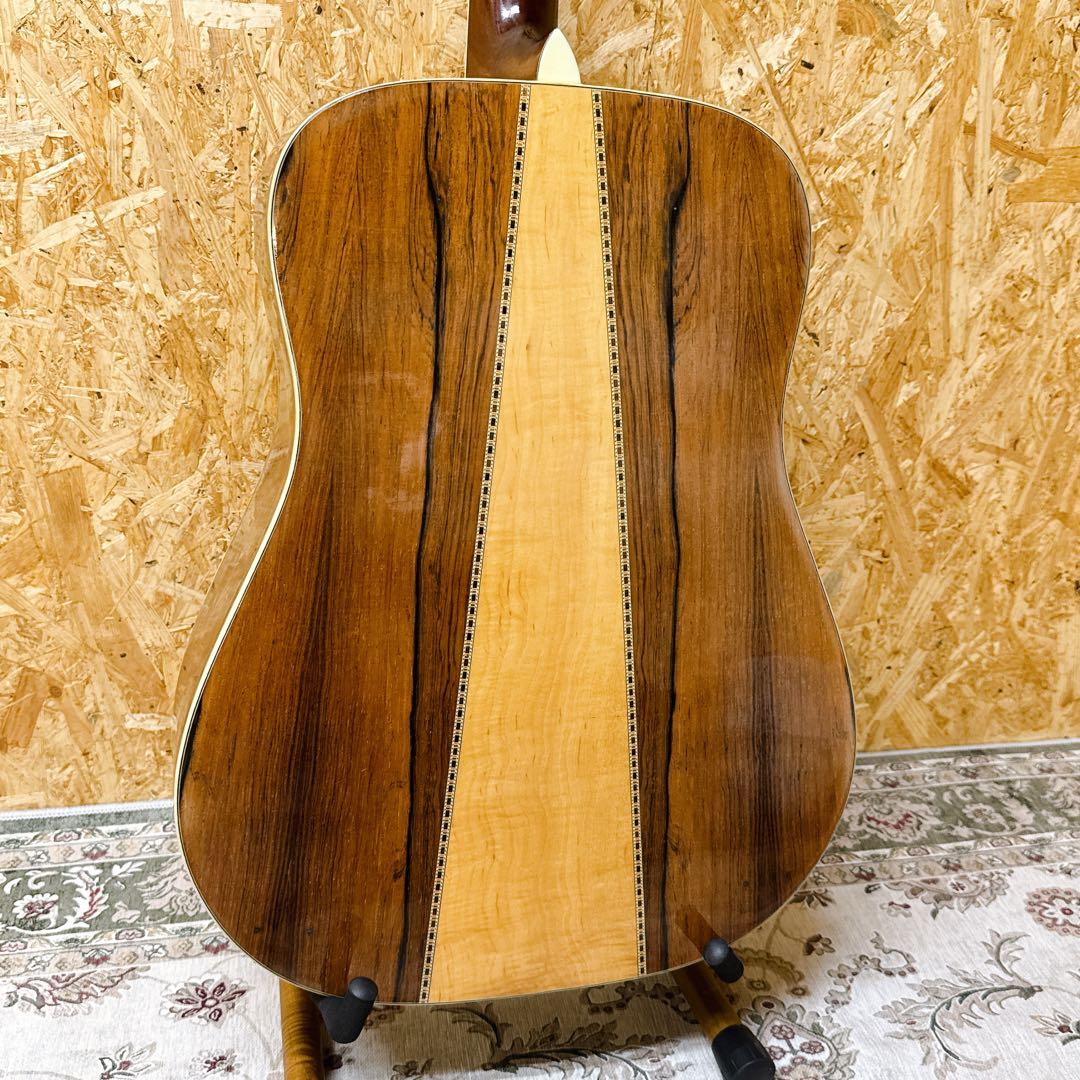 寺田楽器製 Morris W-45 トップ単板/サイド&バックハカランダ