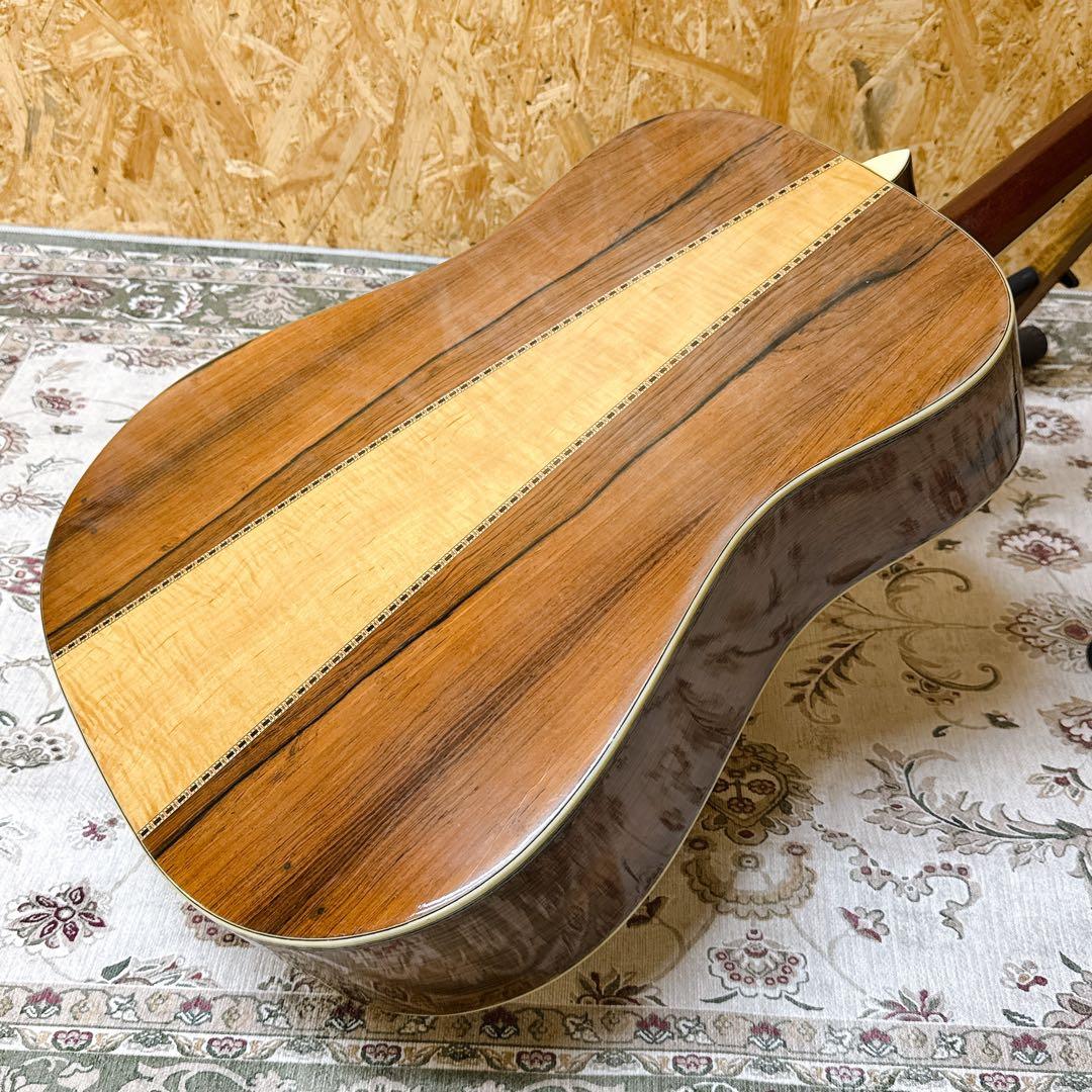 寺田楽器製 Morris W-45 トップ単板/サイド&バックハカランダ