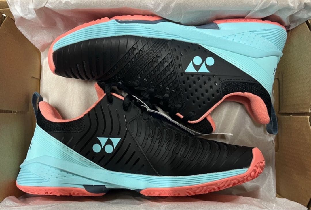 YONEX テニスシューズ クレー・砂入り人工芝用 3E 572 28.5