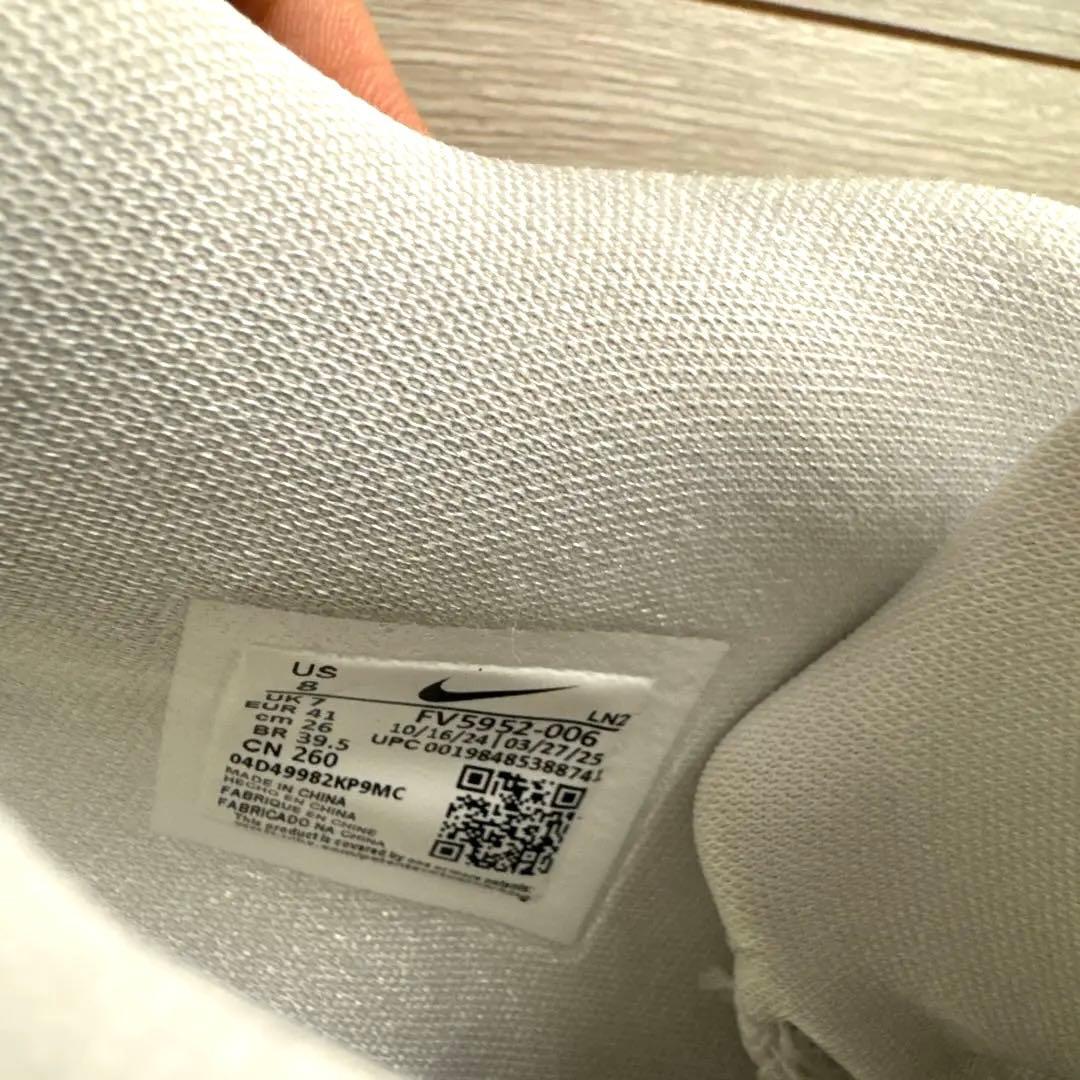 Nike バスケットボールシューズ US10.5 グレー/ピンク