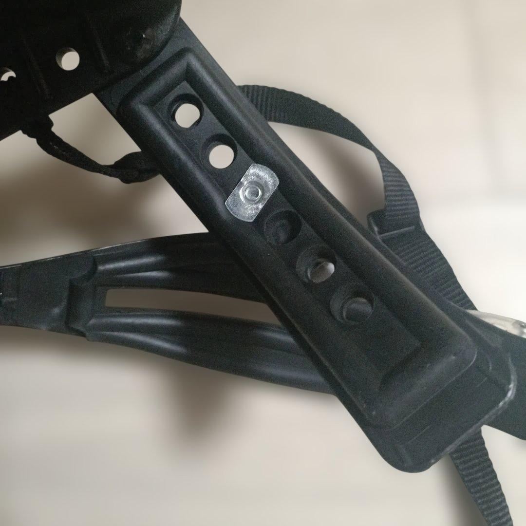 【美品】スノーボード ビンディング 黒