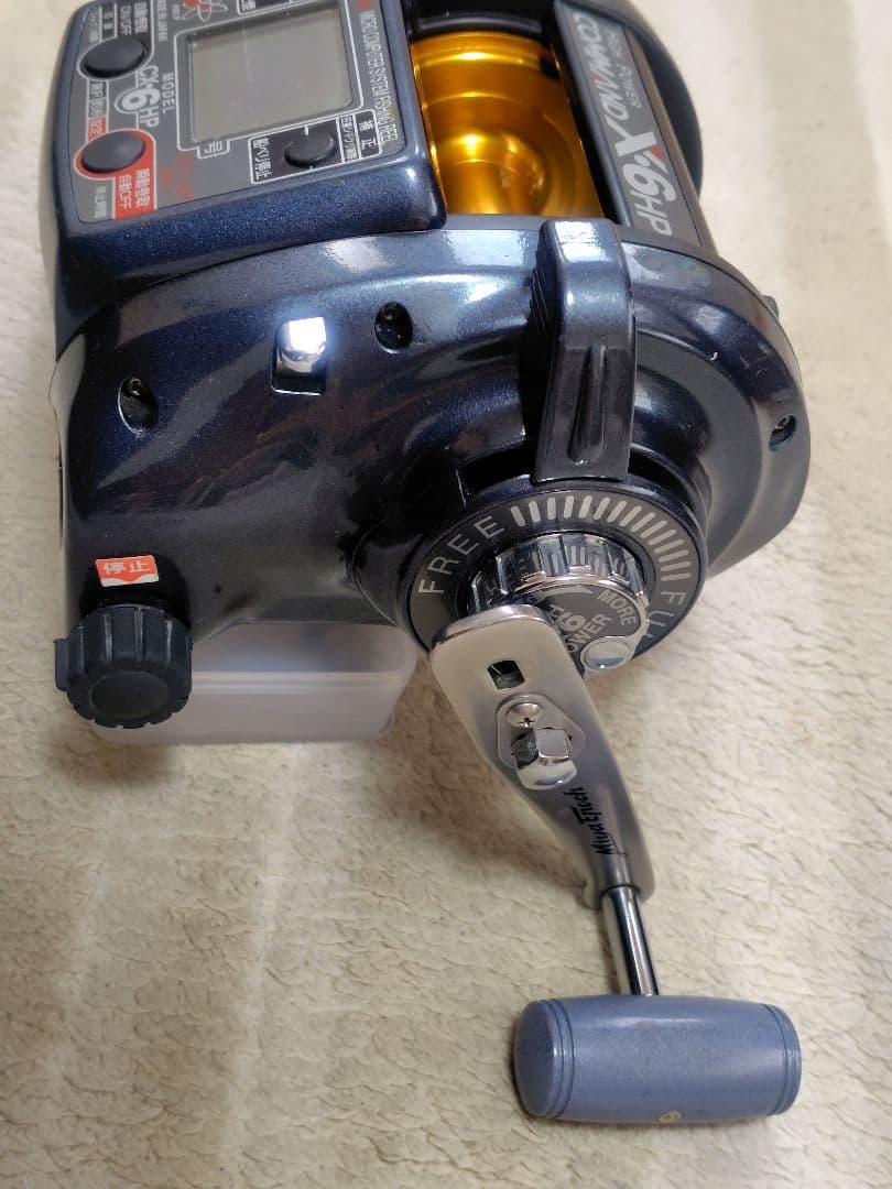 電動リール　ミヤマエ　ミヤエポック　コマンド　CX-6HP