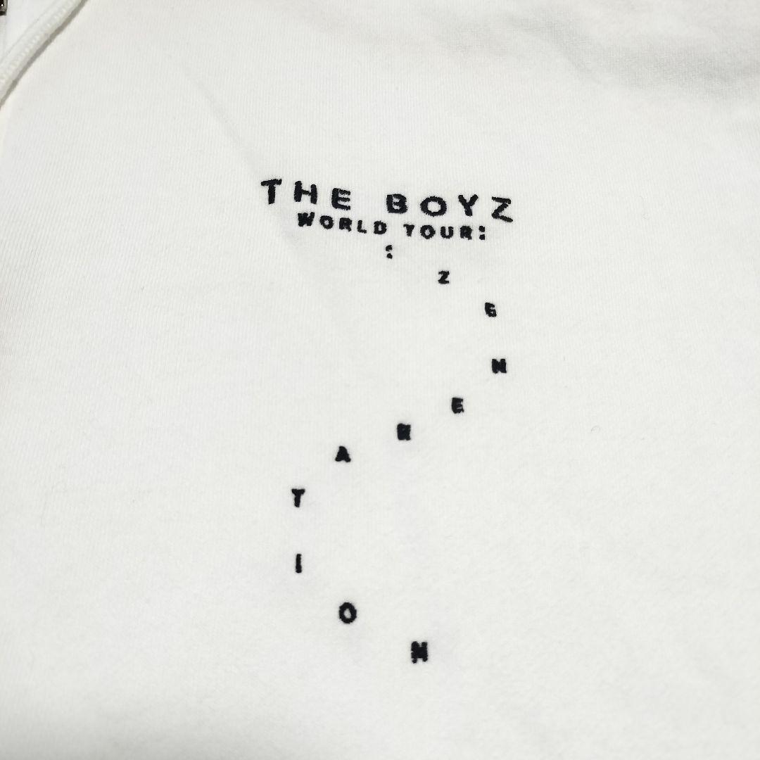 美品 THE BOYZ WORLD TOUR パーカー ジップアップ 白 韓国