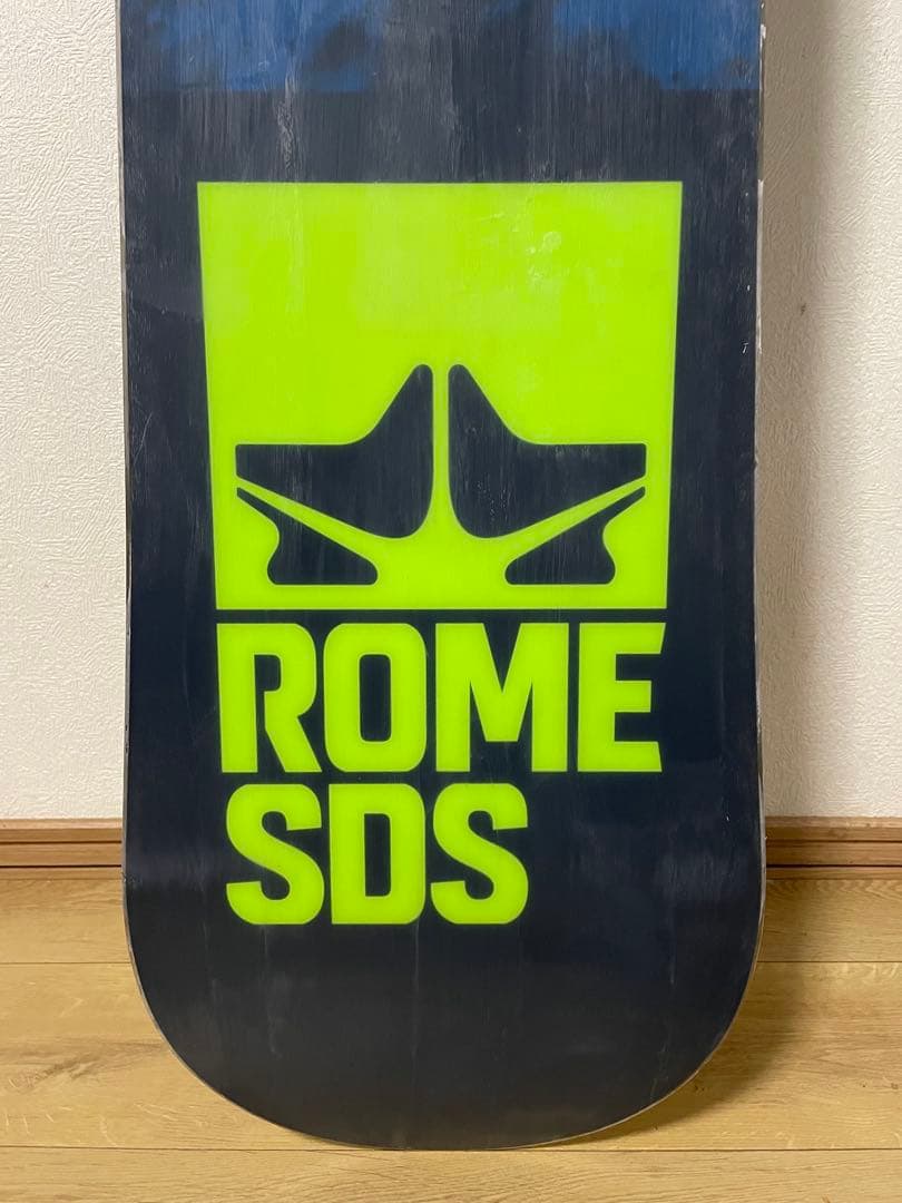 中古◇ROME 155 スノーボード◇FLOW ビンディング M セット