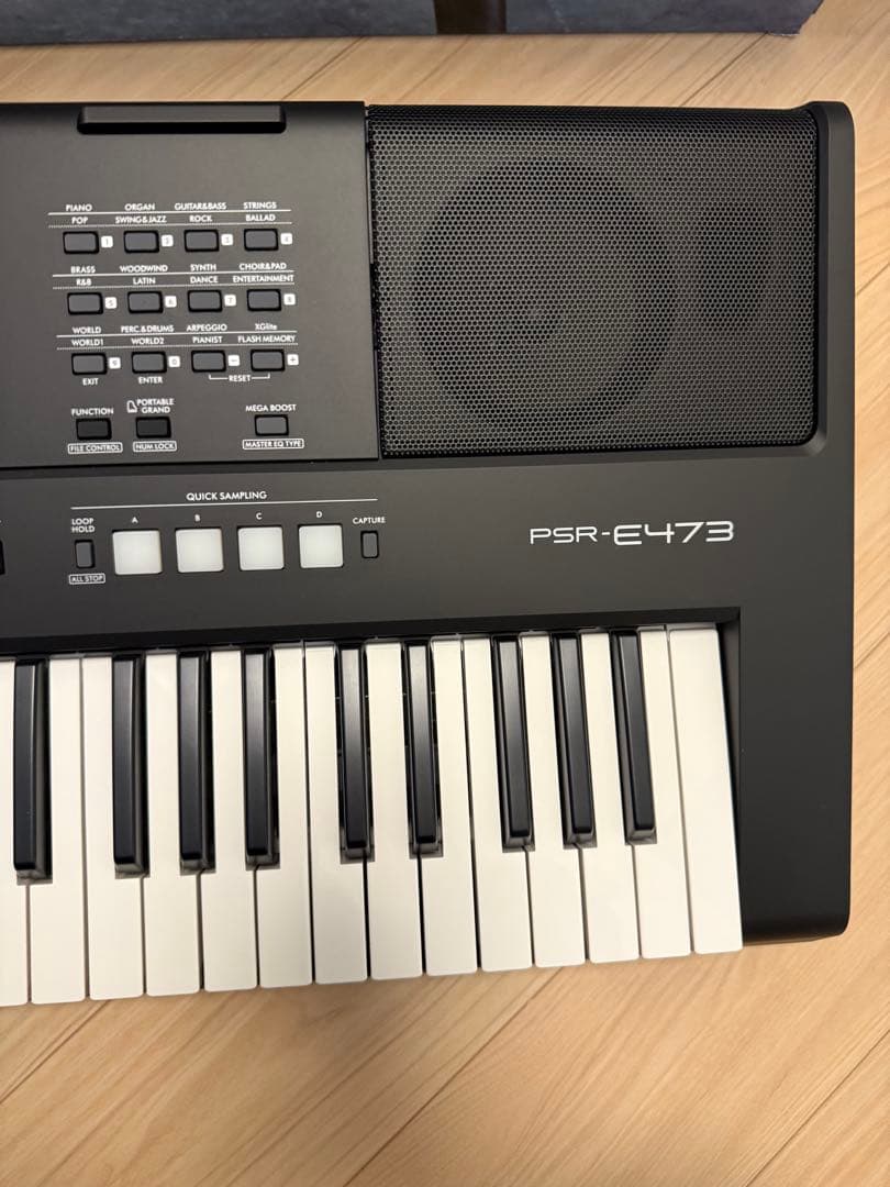yamaha 電子キーボード PSR-E473 [61鍵盤]