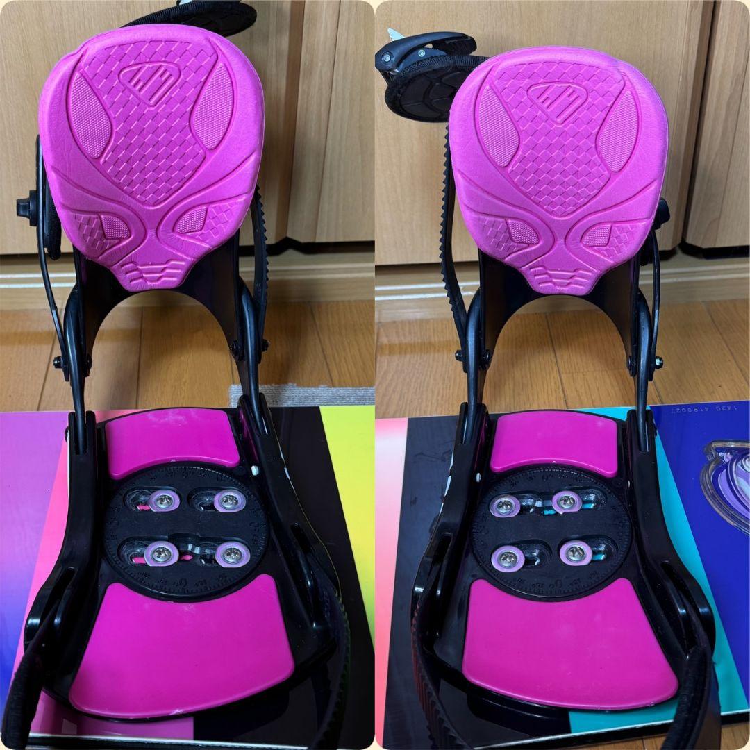 美品 送料込み 2点セット Northarts 143cm ビンディング 初心者