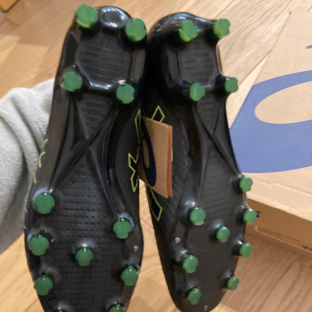 asics LIGHT ACROS 2 25.0cmブラック/セーフティイエロー