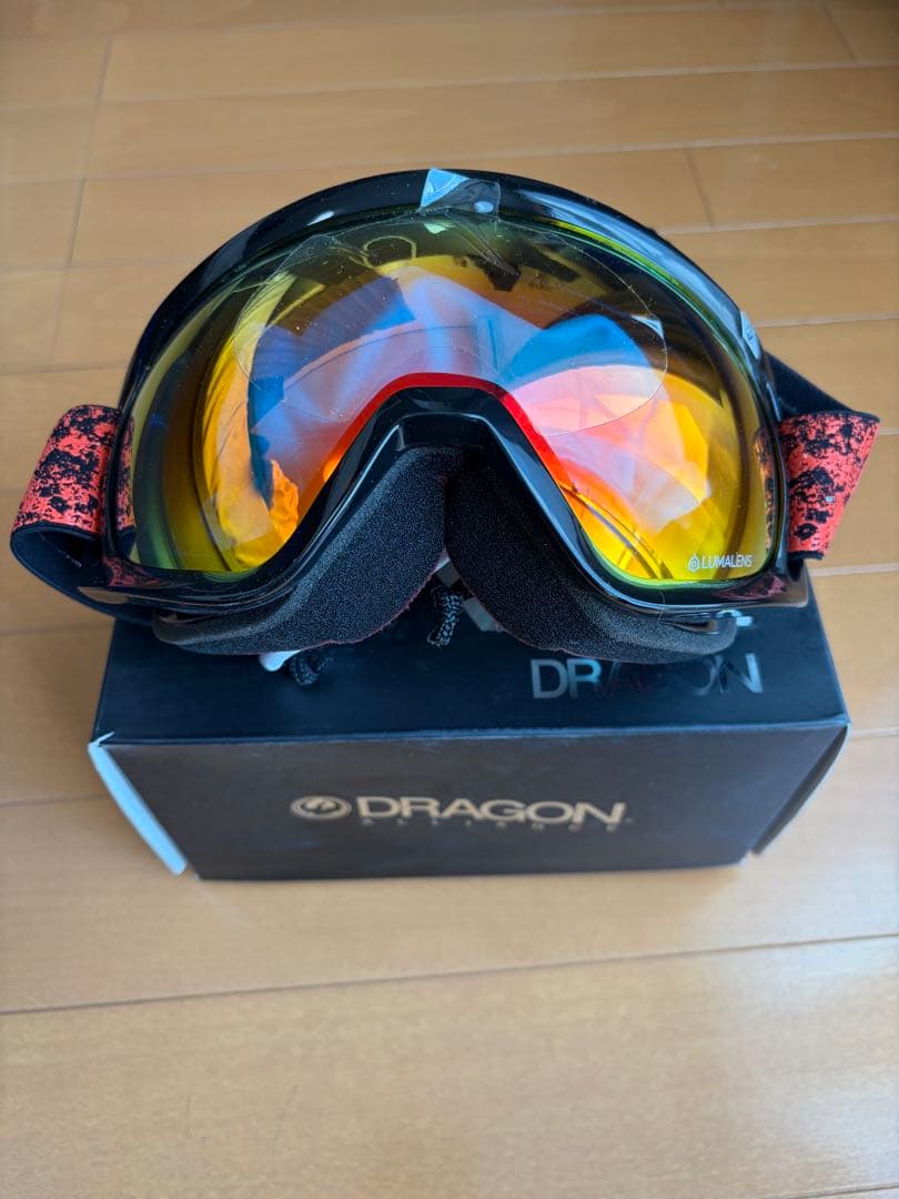 DRAGON D3 ENERGY SCARLET LUMA J.RED ゴーグル