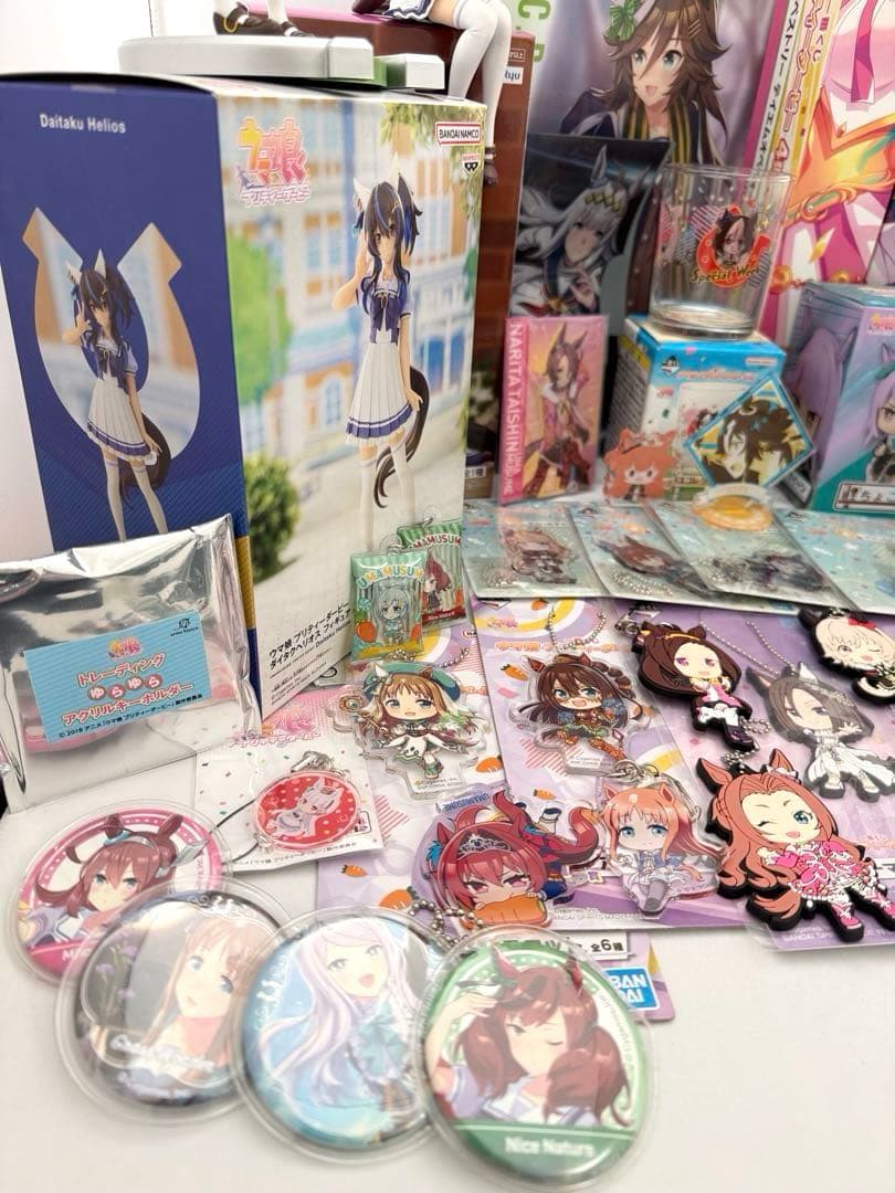 ウマ娘グッズ大量まとめ売り フィギュア アクスタ 海外人気 メジロマックイーン他